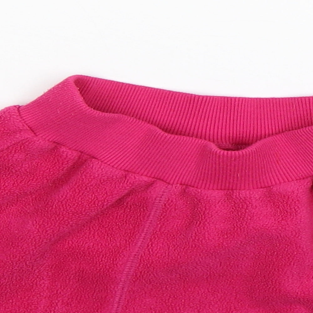 NEXT Girls Pink  Fleece Flare Skirt Size 18-24 Months