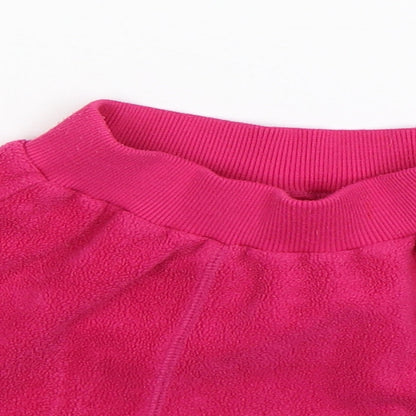 NEXT Girls Pink  Fleece Flare Skirt Size 18-24 Months