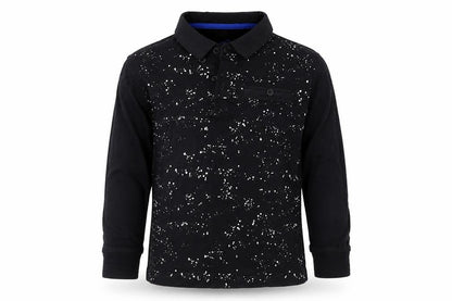 quality outfitters Boys Black   Basic Polo Size 6 Years
