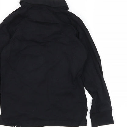 quality outfitters Boys Black   Basic Polo Size 6 Years