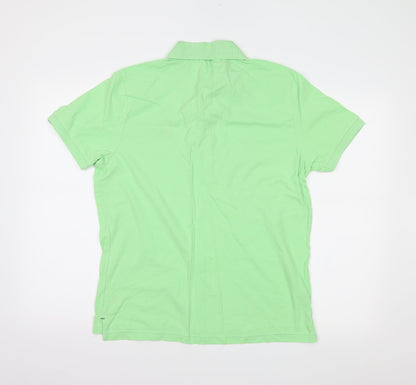 Urban fox Mens Green    Polo Size L
