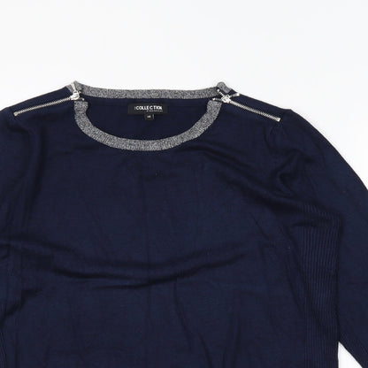 the collection Womens Blue   Tunic Jumper Size 14