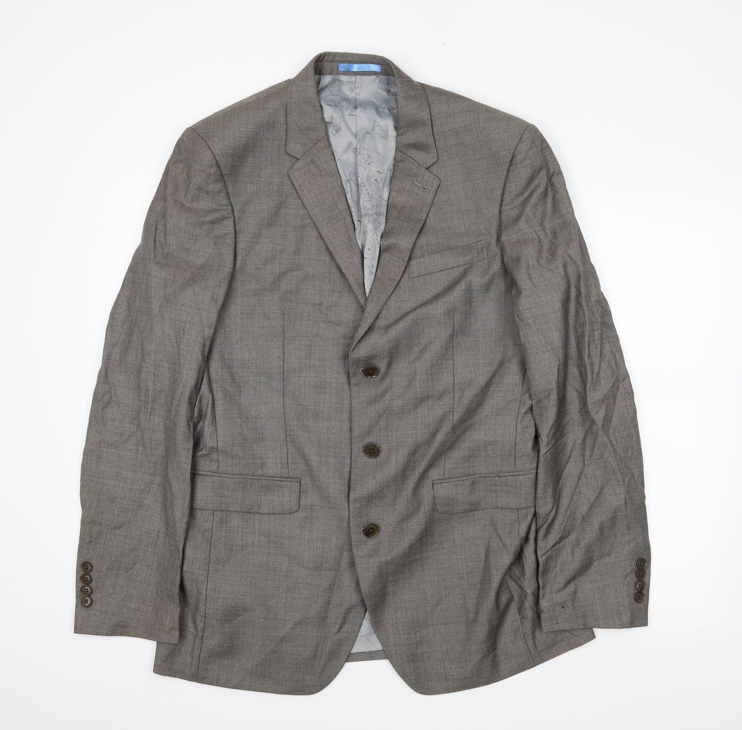 Mens UK Size L NEXT Grey Jacket