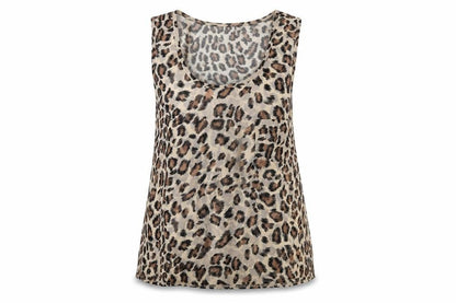 Womens UK Size 10 CAMEO ROSE Brown Basic Tank