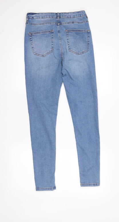 Womens UK Size 4 DenimCo Regular Fit Skinny Blue Jeans