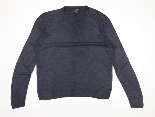 F&F Mens Blue   Pullover Jumper Size 2XL