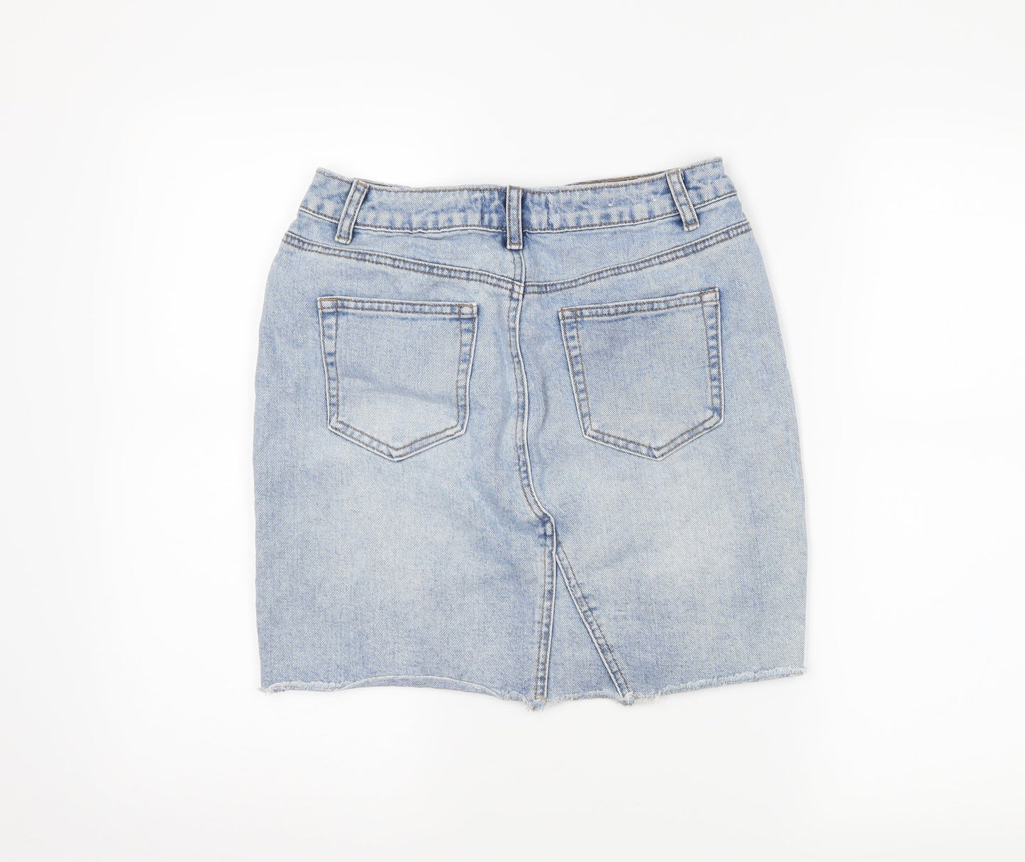 newlook Girls Blue  Denim Straight & Pencil Skirt Size 14 Years
