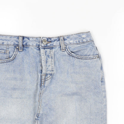 newlook Girls Blue  Denim Straight & Pencil Skirt Size 14 Years