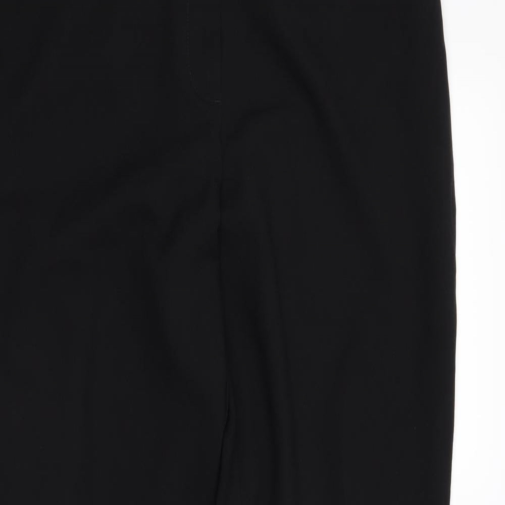 George Womens Black   Trousers  Size 14 L27 in