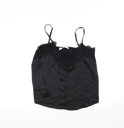 Outrageous Fortune Womens Black   Basic Blouse Size 10