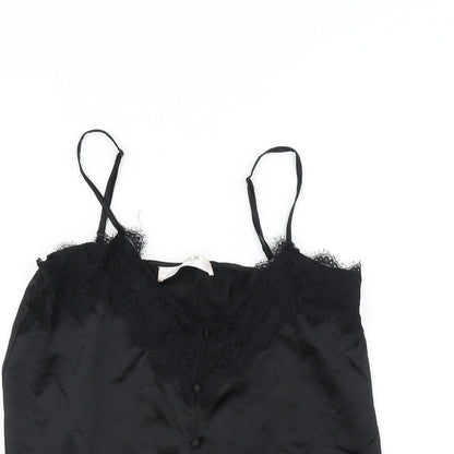 Outrageous Fortune Womens Black   Basic Blouse Size 10