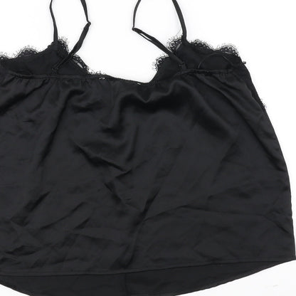 Outrageous Fortune Womens Black   Basic Blouse Size 10