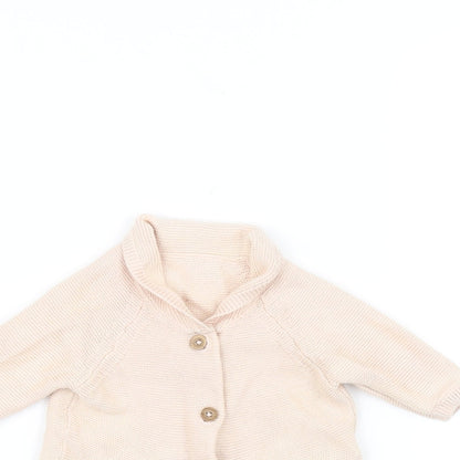 Marks and Spencer Girls Pink   Jacket  Size 0-3 Months