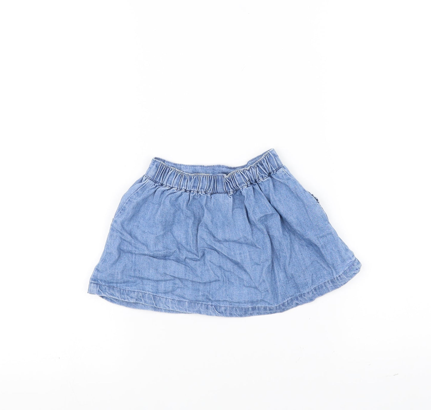 NEXT Girls Blue   A-Line Skirt Size 6-9 Months