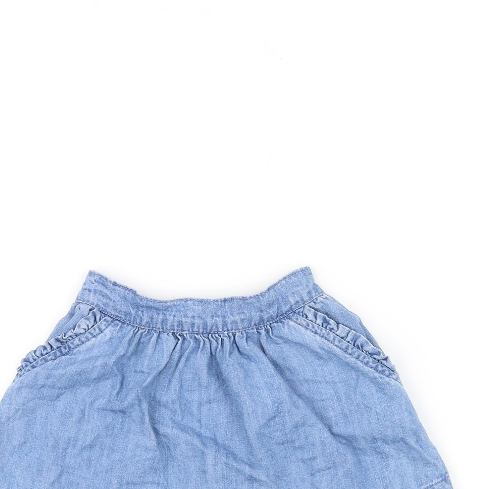 NEXT Girls Blue   A-Line Skirt Size 6-9 Months
