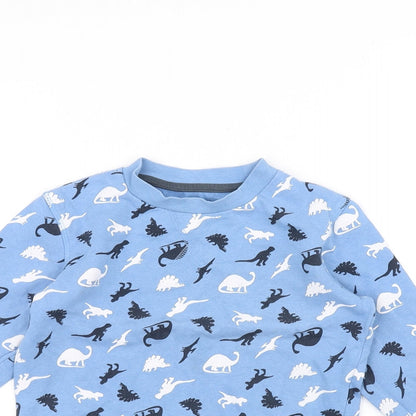 Lily & dan Girls Blue   Pullover Jumper Size 5-6 Years