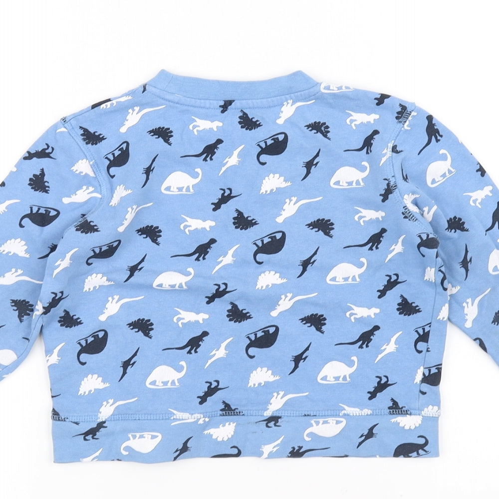 Lily & dan Girls Blue   Pullover Jumper Size 5-6 Years