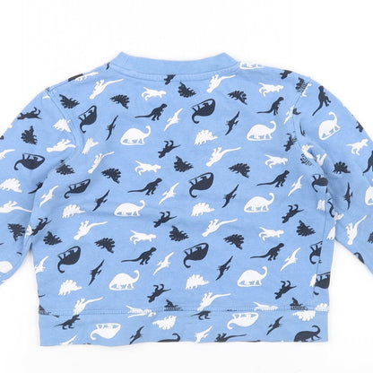 Lily & dan Girls Blue   Pullover Jumper Size 5-6 Years