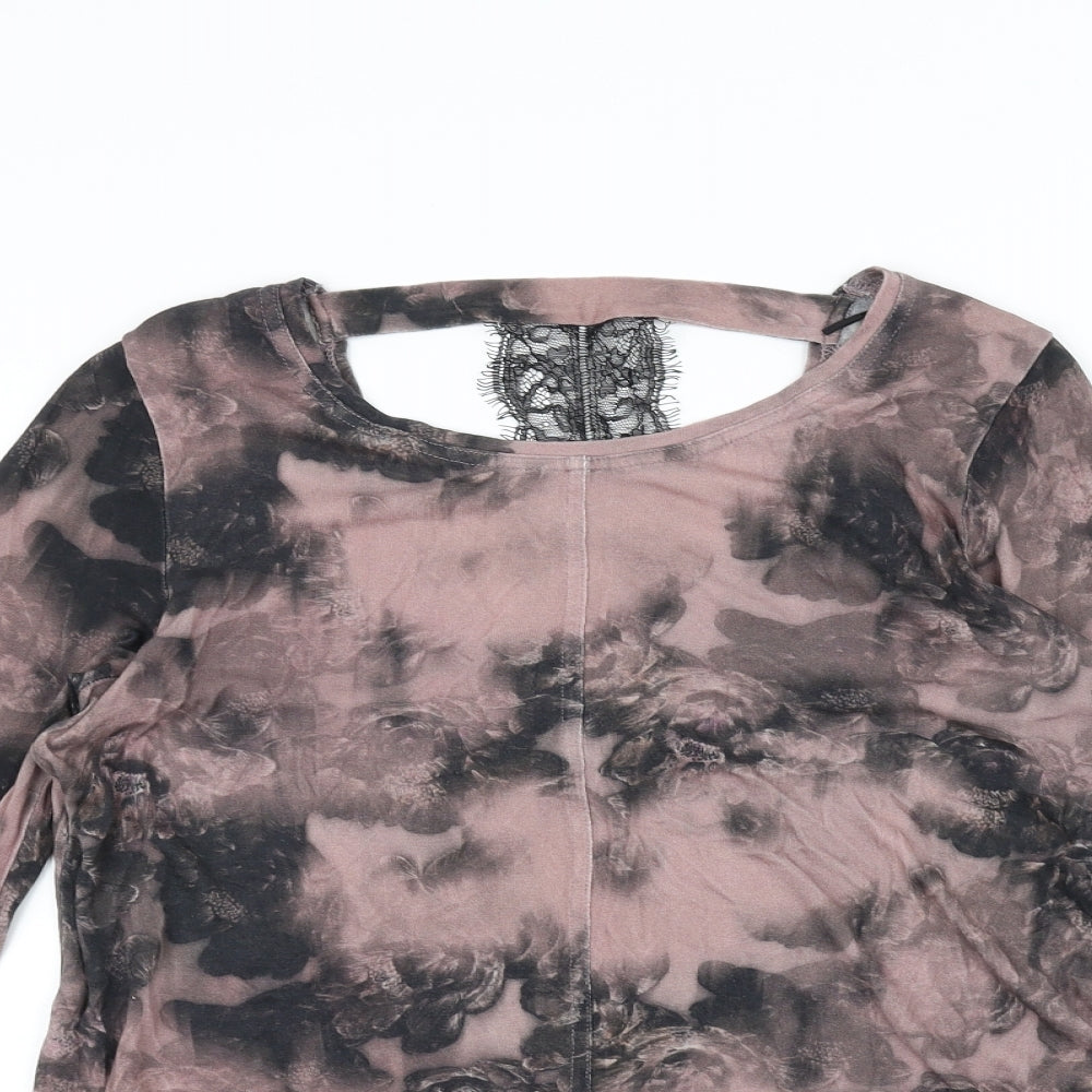 NEXT Womens Purple   Basic T-Shirt Size 10