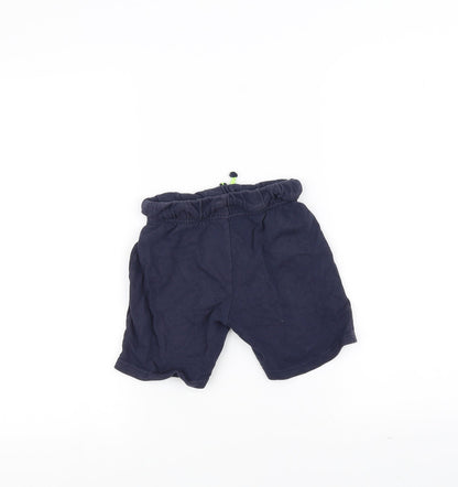 George Boys Blue   Sweat Shorts Size 4-5 Years
