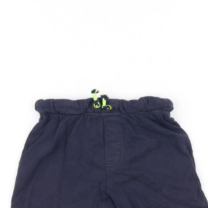 George Boys Blue   Sweat Shorts Size 4-5 Years
