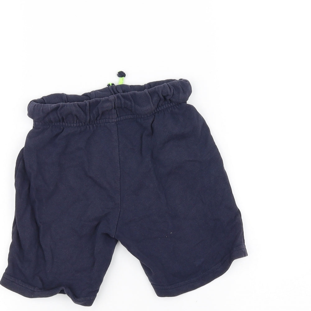 George Boys Blue   Sweat Shorts Size 4-5 Years