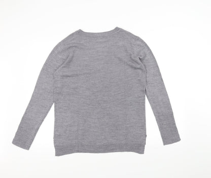 Primark Womens Grey   Pullover Jumper Size S