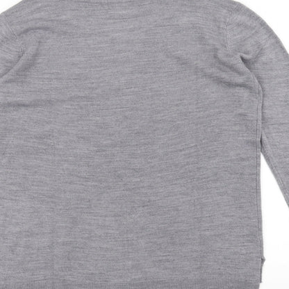 Primark Womens Grey   Pullover Jumper Size S