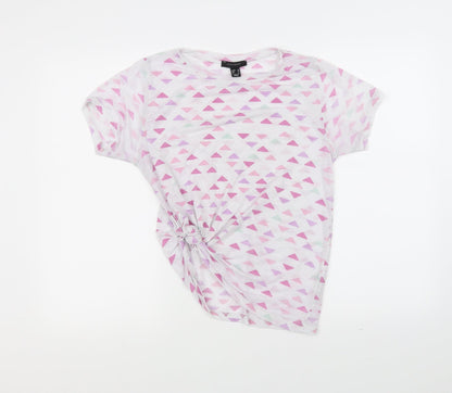 Atmosphere Womens White   Basic T-Shirt Size 10