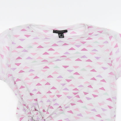 Atmosphere Womens White   Basic T-Shirt Size 10