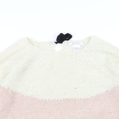 Le Redoute Girls Pink  Knit Pullover Jumper Size 14 Years