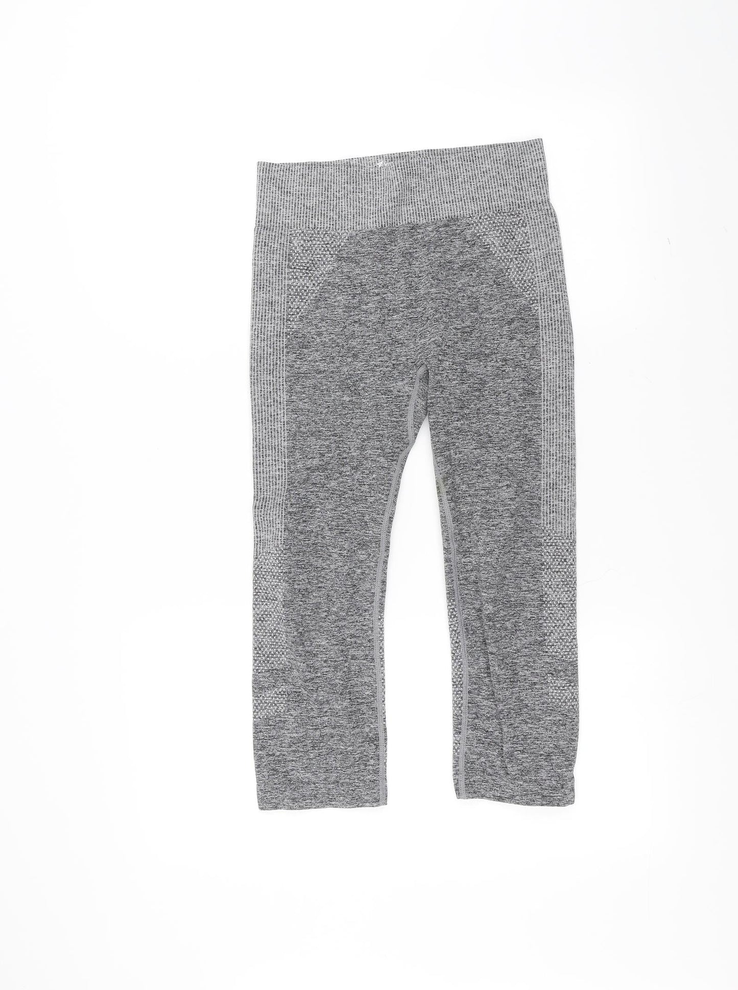Workout Womens Grey   Jogger Leggings Size 10 L20 in - Cropped Leg