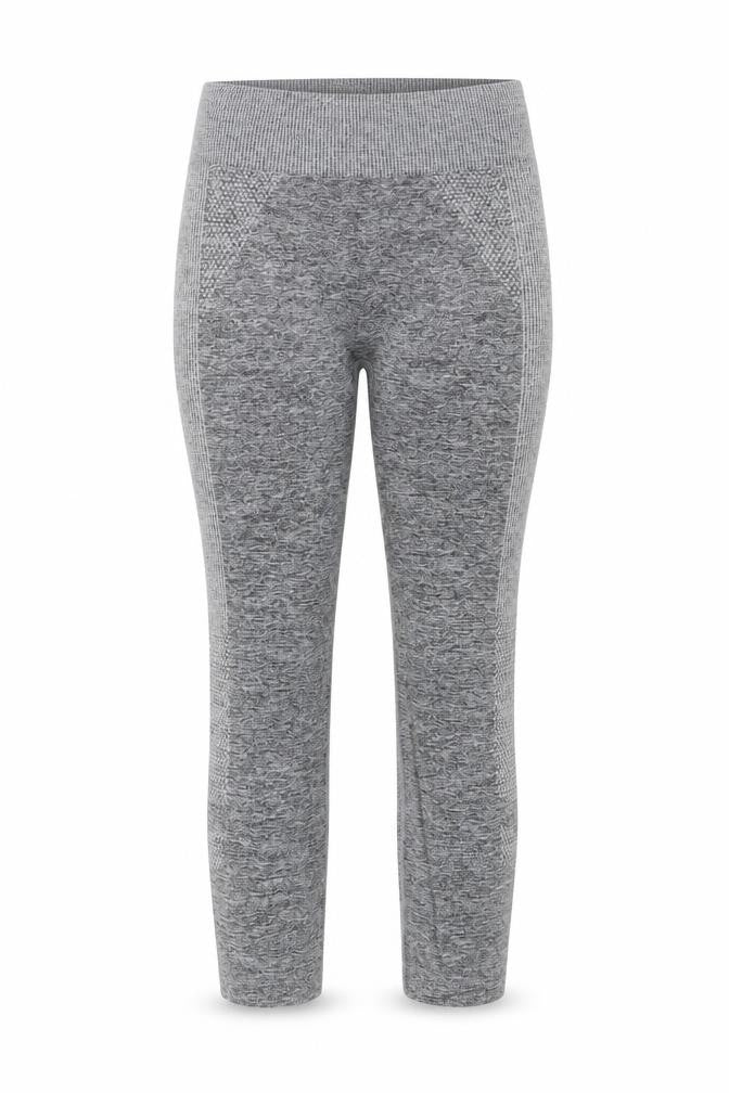 WorkOut Womens Grey   Jogger Leggings Size 10 L20 in - Cropped Leg
