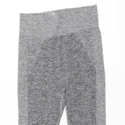 Workout Womens Grey   Jogger Leggings Size 10 L20 in - Cropped Leg