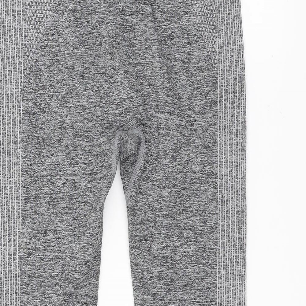 Workout Womens Grey   Jogger Leggings Size 10 L20 in - Cropped Leg