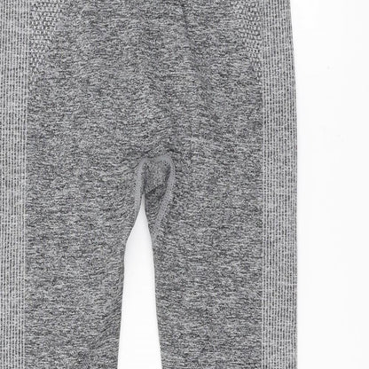 Workout Womens Grey   Jogger Leggings Size 10 L20 in - Cropped Leg