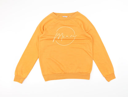 NEXT Womens Orange   Pullover Jumper Size S