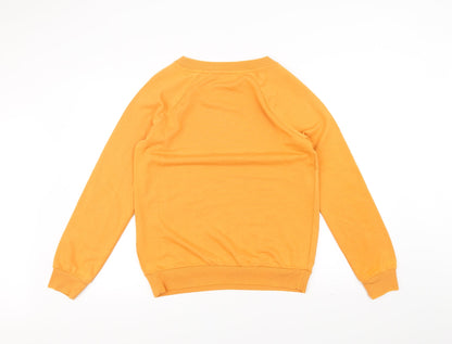 NEXT Womens Orange   Pullover Jumper Size S