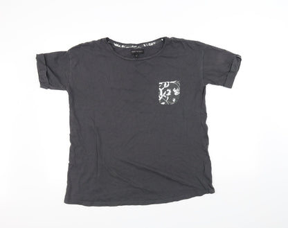 NEXT Womens Black   Basic T-Shirt Size M