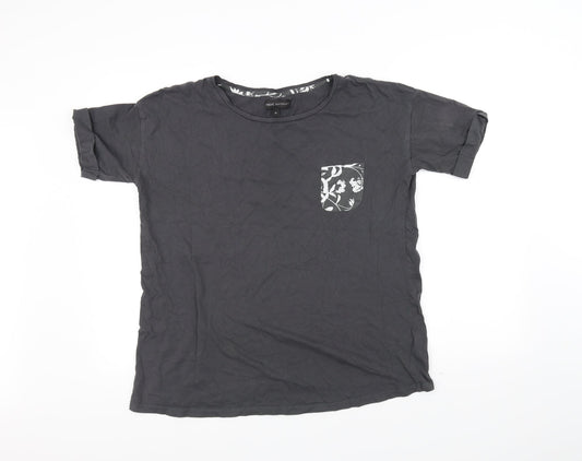 NEXT Womens Black   Basic T-Shirt Size M
