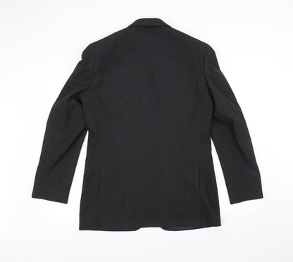 Debenhams Mens Black   Jacket Suit Jacket Size 38