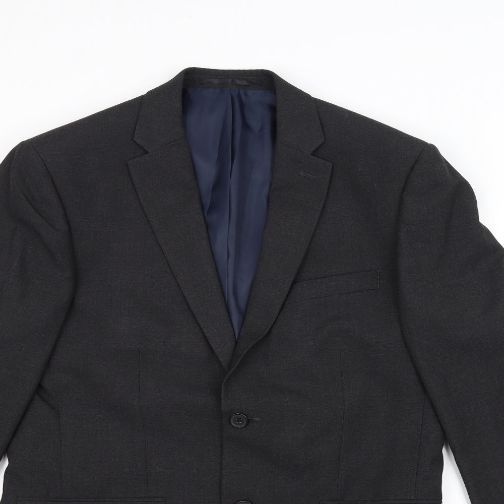Debenhams Mens Black   Jacket Suit Jacket Size 38