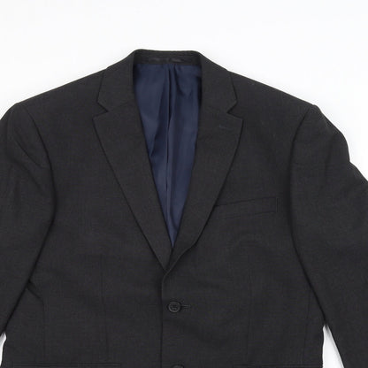 Debenhams Mens Black   Jacket Suit Jacket Size 38