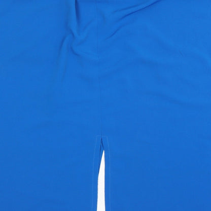 Size Up Womens Blue   A-Line Skirt Size 24