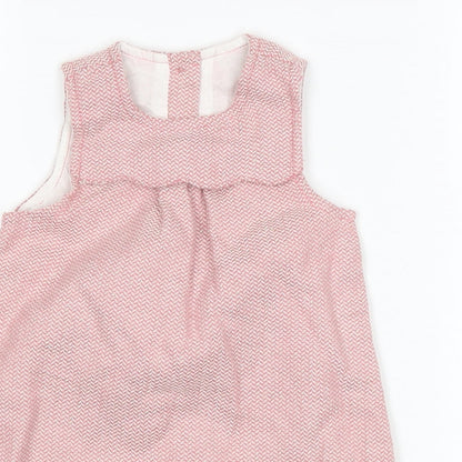 Mothercare Girls Pink   Shift  Size 6-9 Months