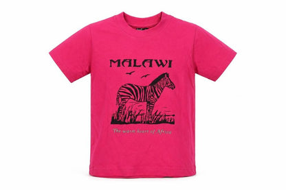 Pilot Girls Pink   Basic T-Shirt Size 6 Years  - malawi