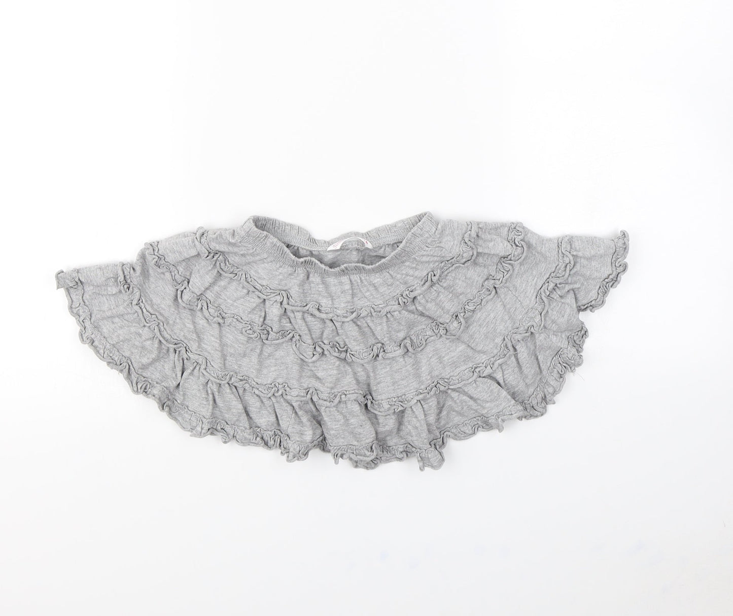 summer love Girls Grey   Flare Skirt Size 4 Years
