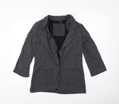 Womens UK Size 8 Denim & Co. Grey Jacket