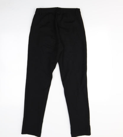 M&S Womens Black   Dress Pants Trousers Size 8 L30 in