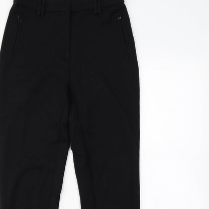 M&S Womens Black   Dress Pants Trousers Size 8 L30 in